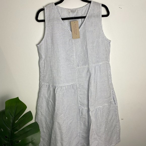 cut loose Dresses & Skirts - NWT Cut Loose Pinstriped dress with pockets